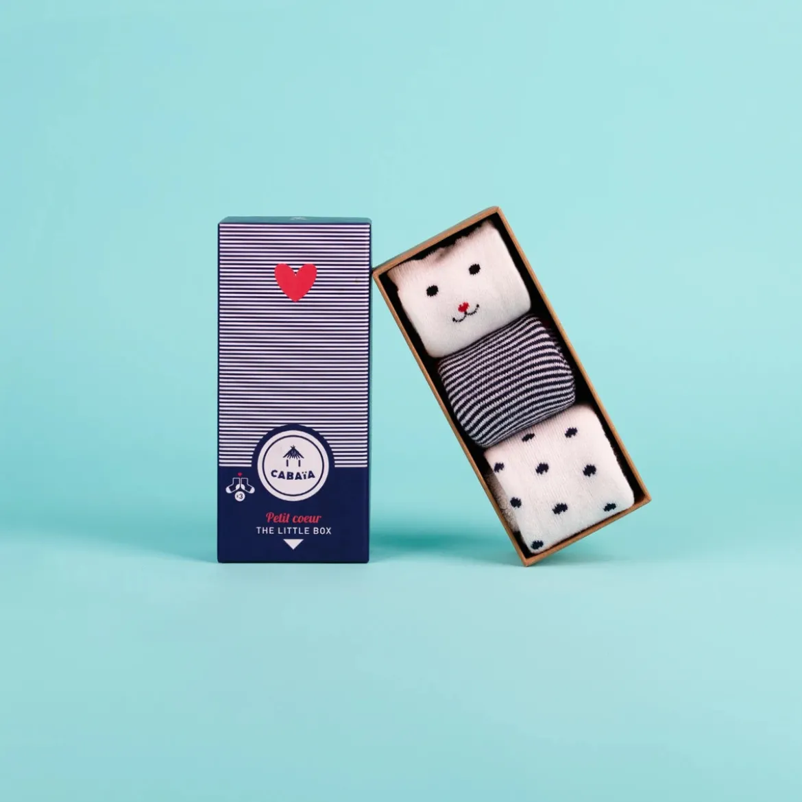 Chaussettes Petit Coeur - Pack de chaussettes bébé