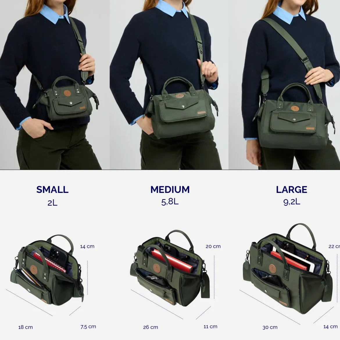 Crossbody Adventurer Medium Fidji