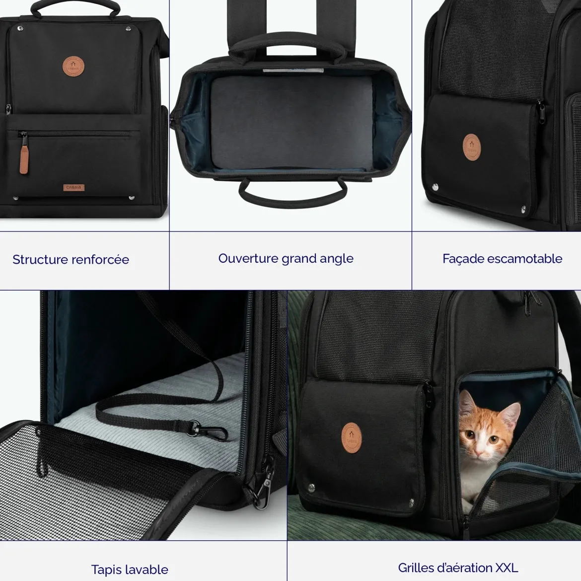 Sac à dos Adventurer pour Animaux Nice