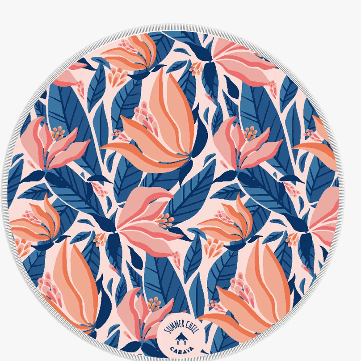 Serviette ronde Bora Bora