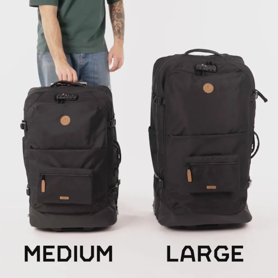 Valise souple 2 roues medium Reykjavik