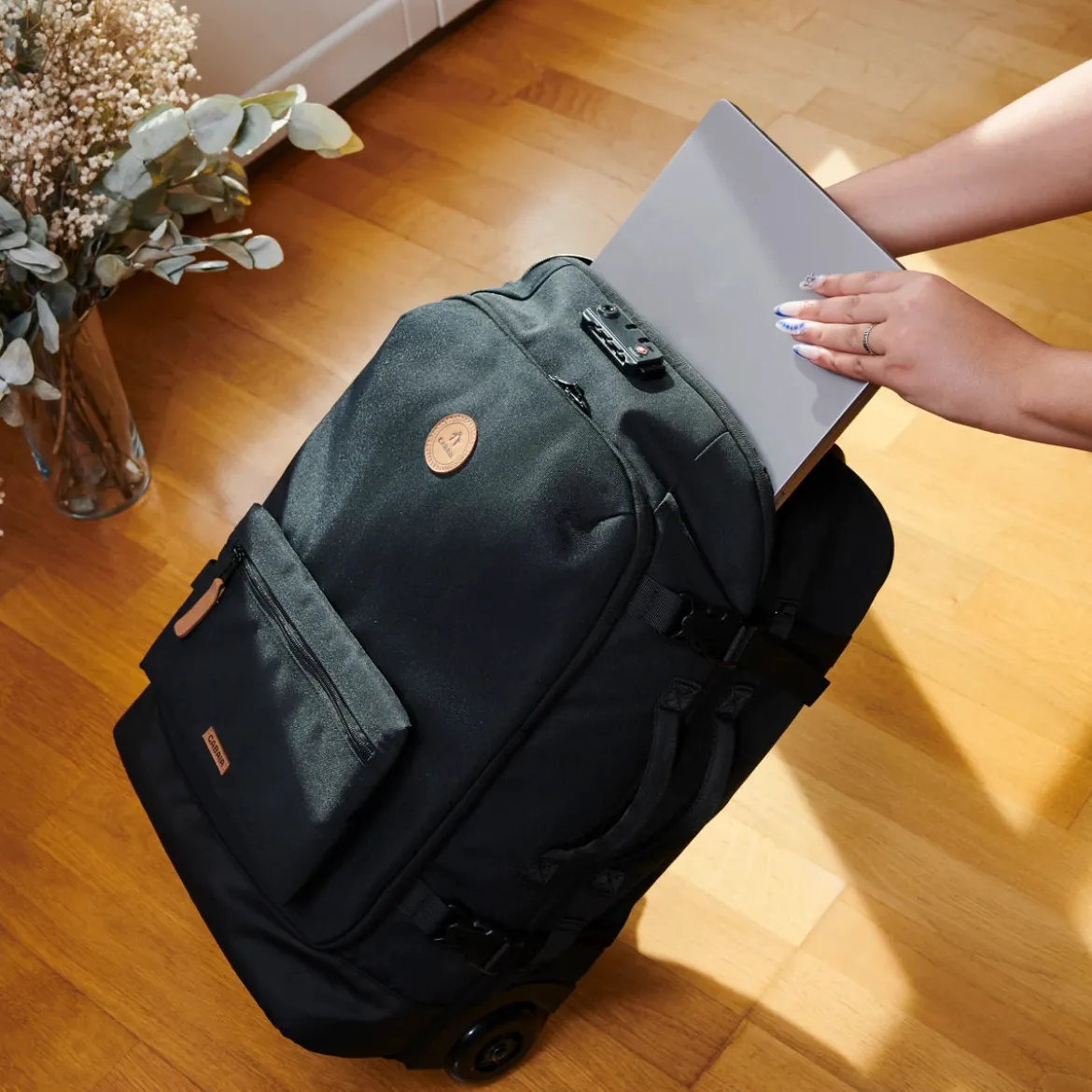 Valise souple 2 roues small Berlin