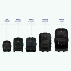 Valise souple 2 roues Small El Cotillo